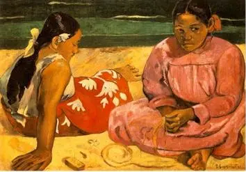 Paul Gauguin, Tahitian Women on the Beach, 1891